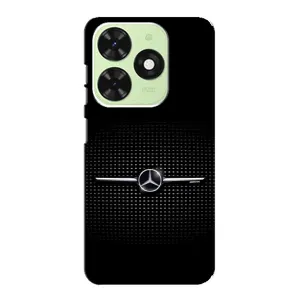 Силиконовый бампер с картинкой машины на Tecno Pop 8 (Mercedes)