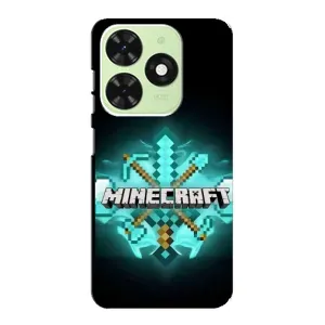 Чохол майнкрафт для Tecno Pop 8 (MineCraft 2)