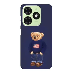 Чехлы Мишка Тедди для Техно Поп 8 (Мишка USA)