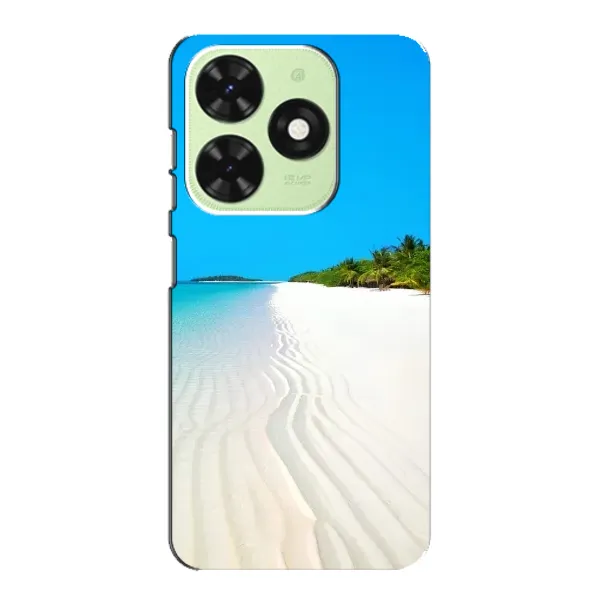 Чехол с рисунком «Море песок» для TECNO Pop 8 Чехол с рисунком «Море песок» для TECNO Pop 8