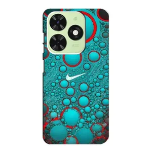 Силіконовый Чохол на Tecno Pop 8 з картинкою НАЙК (Найк зелений)