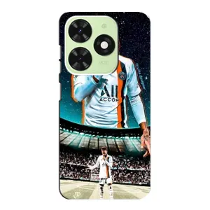 Силиконовый Чехол Tecno Pop 8 (Неймар ПСЖ)