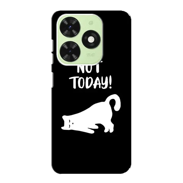 Чехол с рисунком «Not Today» для TECNO Pop 8 Чехол с рисунком «Not Today» для TECNO Pop 8