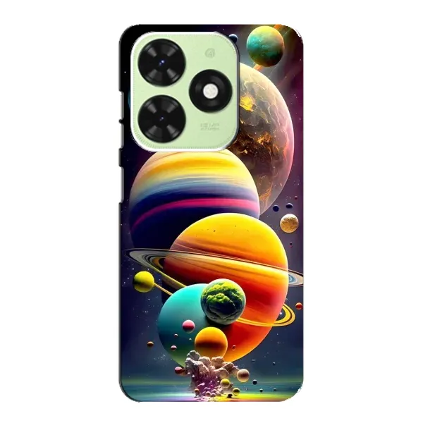 Чохол з малюнком «Сонячна система» для TECNO Pop 8