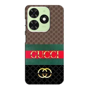 Чехлы Бренд GUCCI для Tecno Pop 8 (Стиль GUCCI)