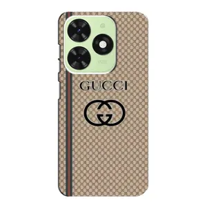Чехлы Бренд GUCCI для Tecno Pop 8 (Стиль Гуччи)