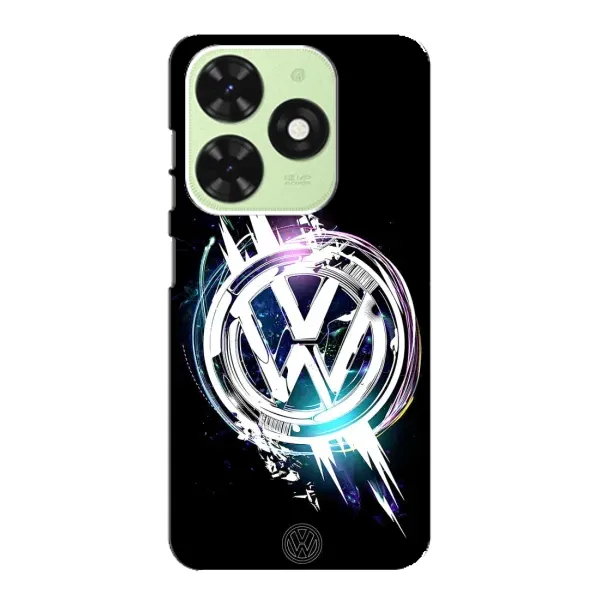 Чехол с рисунком «Volkswagen на черном» для TECNO Pop 8 Чехол с рисунком «Volkswagen на черном» для TECNO Pop 8