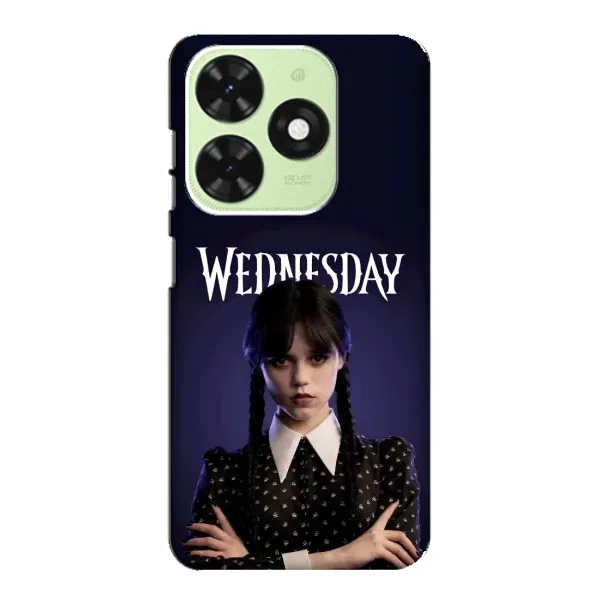 Чехол с рисунком «Wednesdey» для TECNO Pop 8 Чехол с рисунком «Wednesdey» для TECNO Pop 8