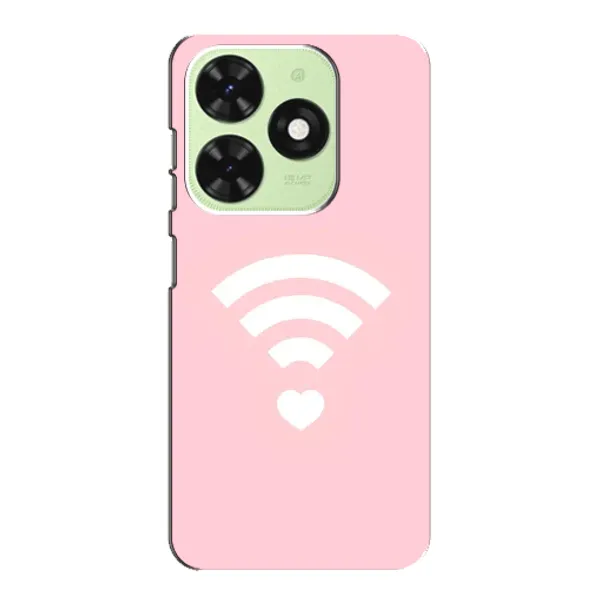 Чехол с рисунком «WiFi Love» для TECNO Pop 8 Чехол с рисунком «WiFi Love» для TECNO Pop 8