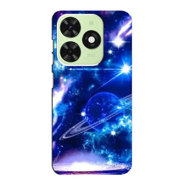 Чехол с рисунком «Яркий космос» для TECNO Pop 8