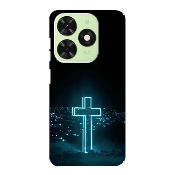 Чехол с рисунком «Яркий Крест» для TECNO Pop 8 Чехол с рисунком «Яркий Крест» для TECNO Pop 8