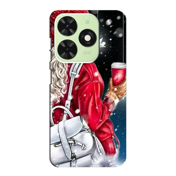 Чехол с рисунком «Зима пришла» для TECNO Pop 8 Чехол с рисунком «Зима пришла» для TECNO Pop 8