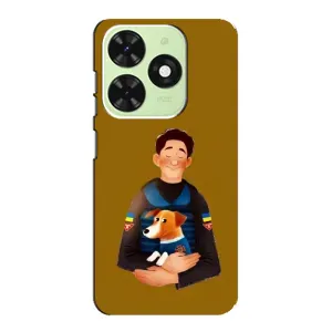 Чехол с принтом для Tecno Pop 8 (ЗСУ Патрон)