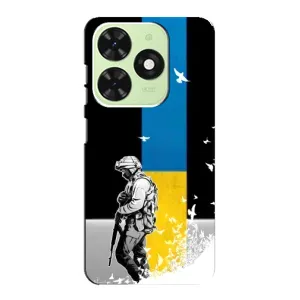 Патриотический Чехол для Tecno Pop 8 (ЗСУ)