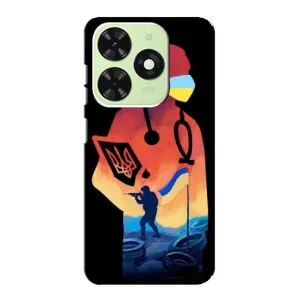 ЗСУ Чехлы (TPU) для Tecno Pop 8 (ЗСУ Врач)