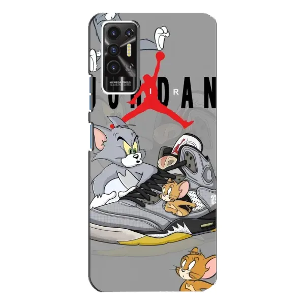 Чехол с рисунком «Air Jordan» для TECNO Pova 2 (LE7n) Чехол с рисунком «Air Jordan» для TECNO Pova 2 (LE7n)