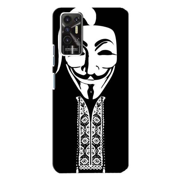 Чехол с рисунком «Анонимус» для TECNO Pova 2 (LE7n) Чехол с рисунком «Анонимус» для TECNO Pova 2 (LE7n)