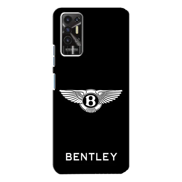 Чехол с рисунком «Logo Bentley» для TECNO Pova 2 (LE7n)