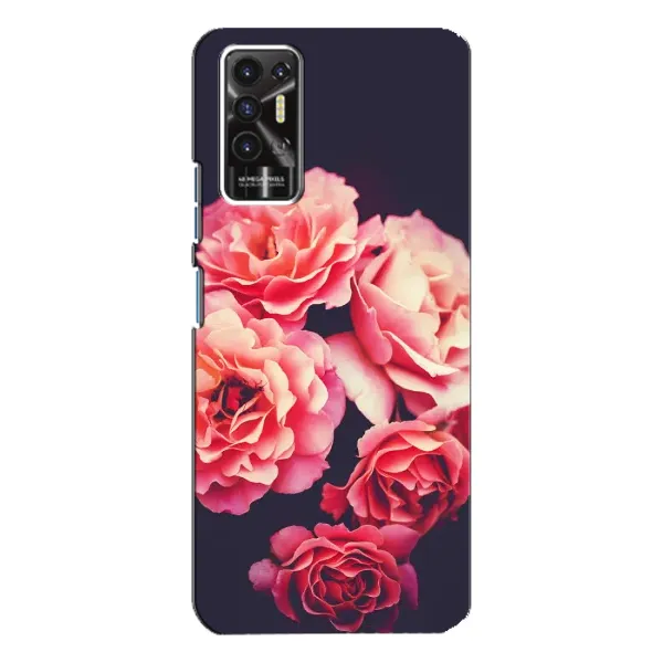 Чехол с рисунком «Бутоны» для TECNO Pova 2 (LE7n) Чехол с рисунком «Бутоны» для TECNO Pova 2 (LE7n)