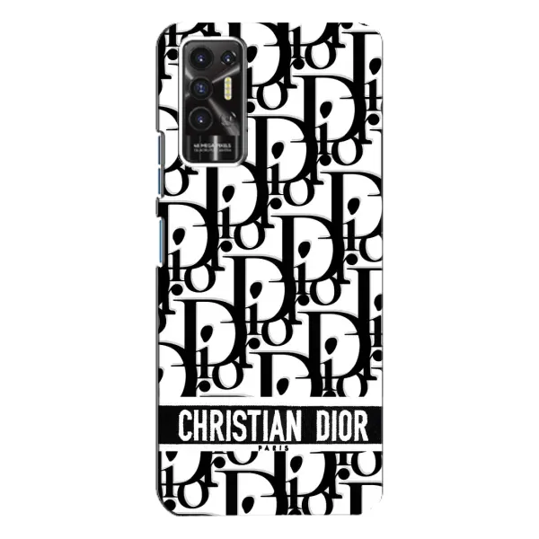 Чехол с рисунком «Christian Dior» для TECNO Pova 2 (LE7n) Чехол с рисунком «Christian Dior» для TECNO Pova 2 (LE7n)