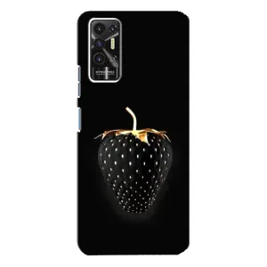 Чохол з зображенням смачної їжі для TECNO Pova-2 (LE7n) (Чорна полуниця)