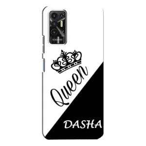 Именные Женские Чехлы для TECNO Pova-2 (LE7n) (DASHA)