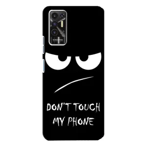 Чехол с прикольным текстом на TECNO Pova-2 (LE7n) (Dont)