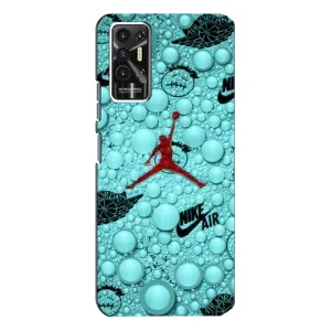 Силіконовый Чохол Nike Air Jordan на Техно Пова 2 (Джордан Найк)