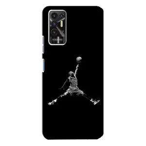 Силіконовый Чохол Nike Air Jordan на Техно Пова 2 (Джордан)