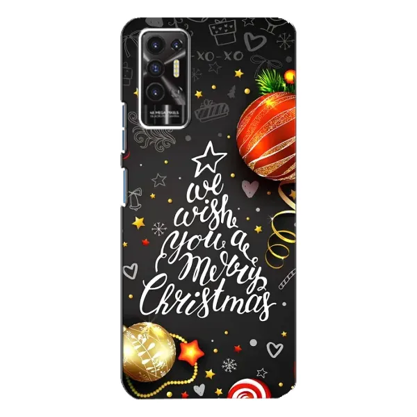 Чехол с рисунком «Елочка» для TECNO Pova 2 (LE7n) Чехол с рисунком «Елочка» для TECNO Pova 2 (LE7n)