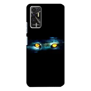 Чехлы с изображением разных животных для TECNO Pova-2 (LE7n) (Глаза)