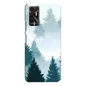 Летний Чехол на TECNO Pova-2 (LE7n) (Горный лес)