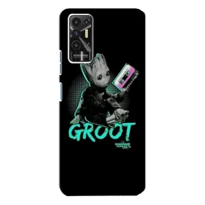 Чохол Супергерої Марвел на Техно Пова 2 (Groot)