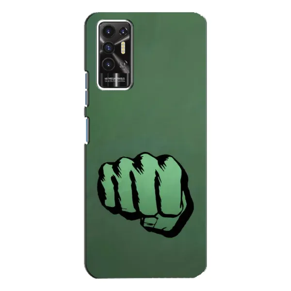 Чехол с рисунком «Халк» для TECNO Pova 2 (LE7n)