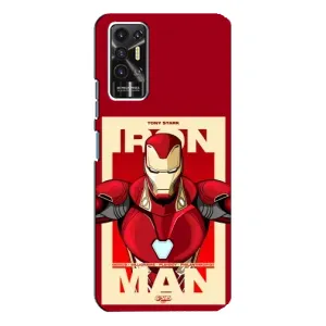 Чохол Супергерой Залізна Людина на TECNO Pova-2 (LE7n) (Iron man)