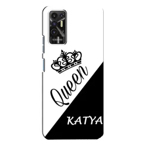 Именные Женские Чехлы для TECNO Pova-2 (LE7n) (KATYA)