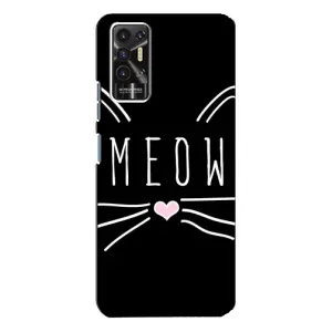 Бампер с изображением Котиков для Техно Пова 2 (КОТИК MEOW)