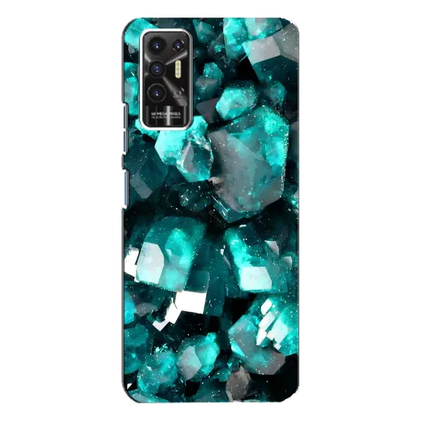 Чехол с рисунком «Кристалы» для TECNO Pova 2 (LE7n) Чехол с рисунком «Кристалы» для TECNO Pova 2 (LE7n)