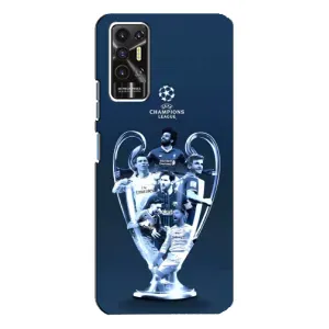 Чехлы с ТОП Футбольными клубами на TECNO Pova-2 (LE7n)