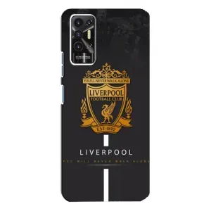 Силиконовые Чехлы принт Футбол на TECNO Pova-2 (LE7n) (Liverpool)