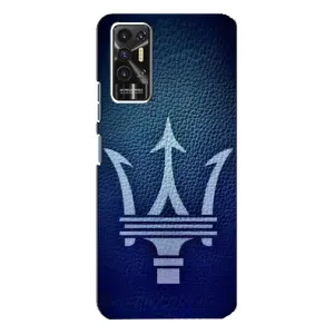 Чохли з тематикою "Круті машини" на TECNO Pova-2 (LE7n) (Лого Maserati)