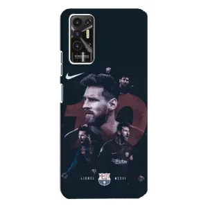 Чехлы Лео Месси Аргентина для TECNO Pova-2 (LE7n) (Месси 10)
