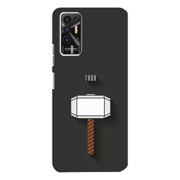 Чехол с рисунком «Молот Тора» для TECNO Pova 2 (LE7n)
