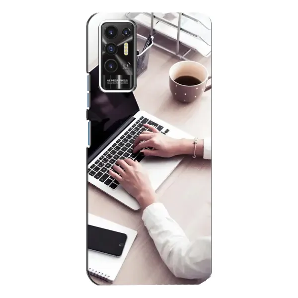 Чехол с рисунком «Офисный работник» для TECNO Pova 2 (LE7n) Чехол с рисунком «Офисный работник» для TECNO Pova 2 (LE7n)