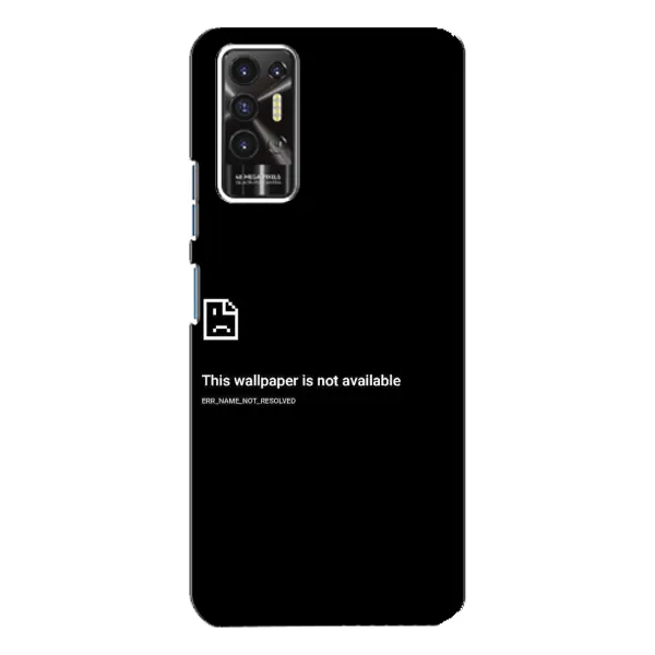Чехол с рисунком «Ошибка» для TECNO Pova 2 (LE7n) Чехол с рисунком «Ошибка» для TECNO Pova 2 (LE7n)