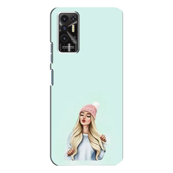 Чехол с рисунком «В шапке» для TECNO Pova 2 (LE7n) Чехол с рисунком «В шапке» для TECNO Pova 2 (LE7n)