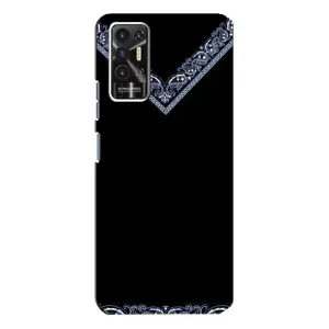 Силиконовый Чехол на TECNO Pova-2 (LE7n) (Воротник вышиванки)