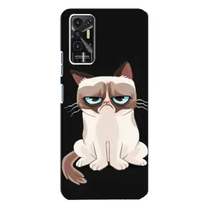 Чехол на тематику: Коты для TECNO Pova 2 (LE7n) (Взгляд кота)