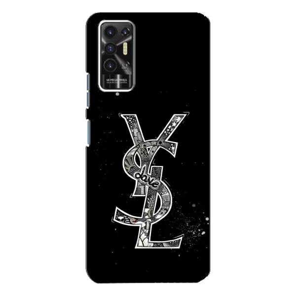 Чехол с рисунком «YSL» для TECNO Pova 2 (LE7n) Чехол с рисунком «YSL» для TECNO Pova 2 (LE7n)