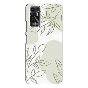 Чохол квітковий дизайн для TECNO Pova-2 (LE7n)